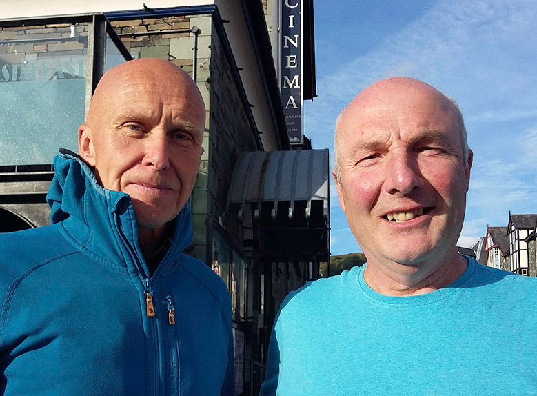 Alan Hinkes and Andy Beck