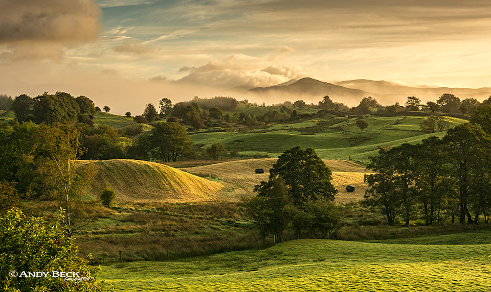 Misty valley near Outegate