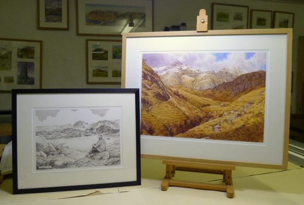 Wainwrights in Colour framed prints