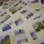 The Wainwrights in Colour book proof pages