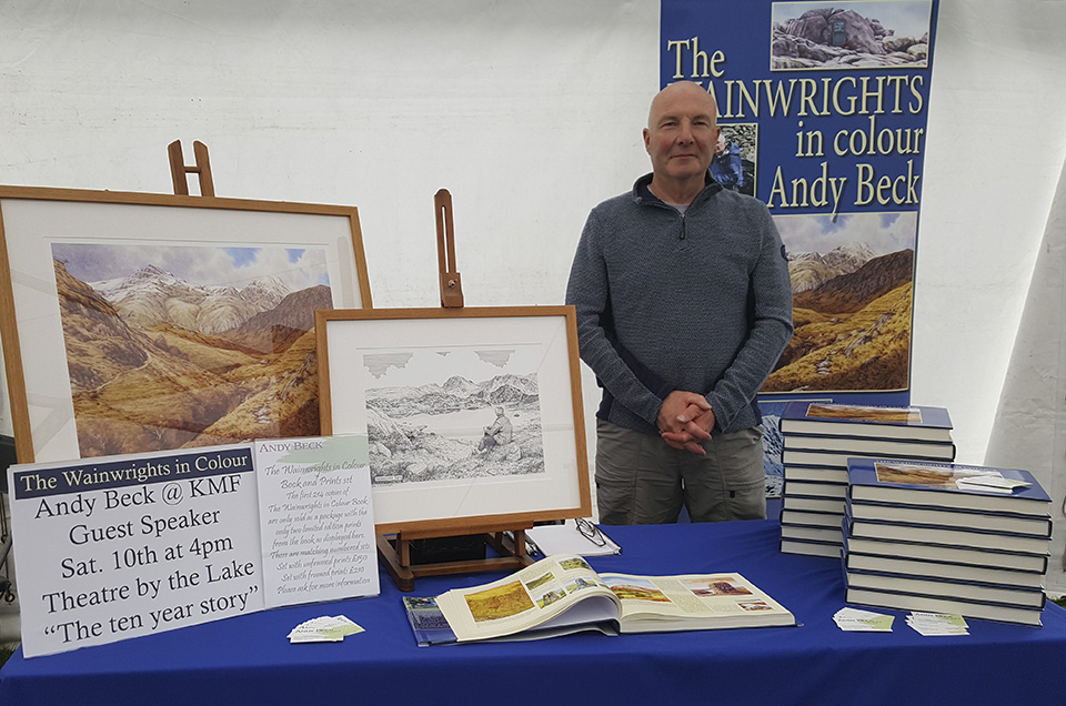 Andy Beck book signing Keswick Mountain Festival