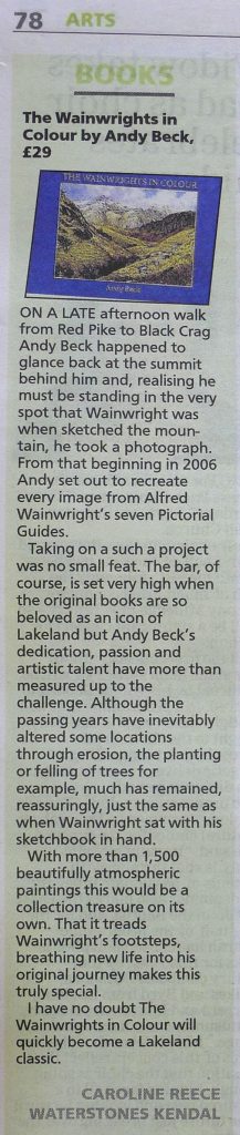 Westmorland Gazette Andy Beck 22.6.17