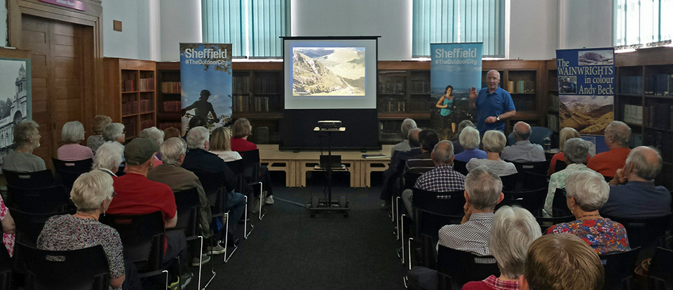 The Wainwrights in Colour talk Sheffield