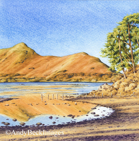 Catbells watercolour