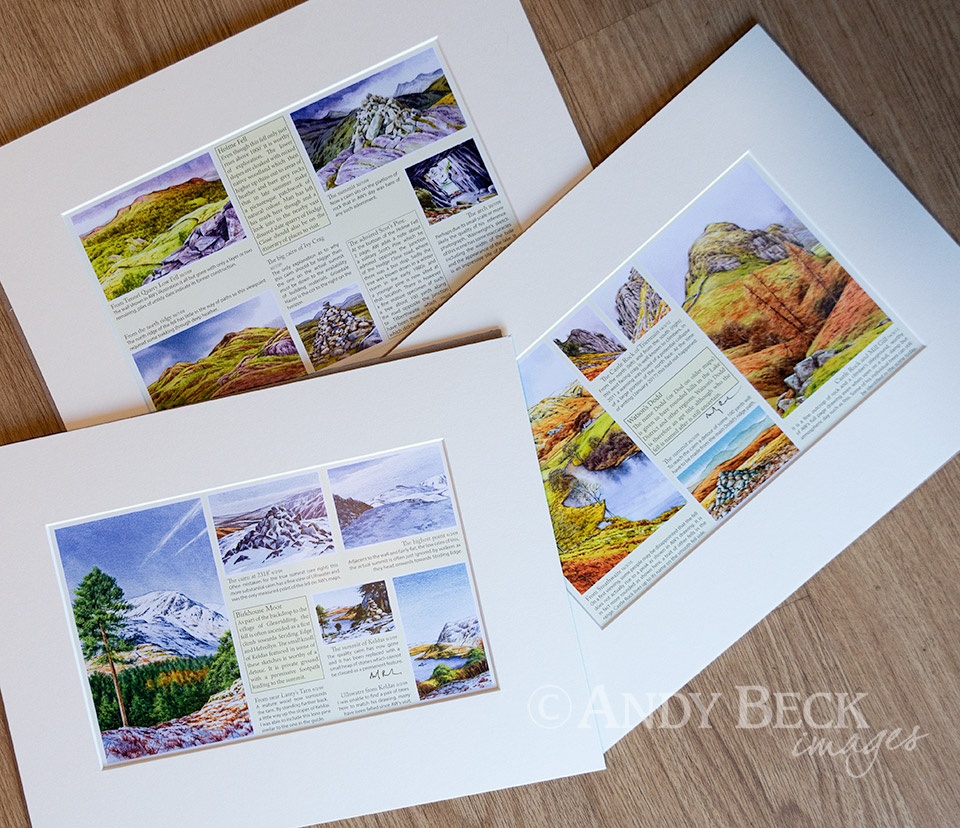 Selection of pages from The Wainwrights in Colour