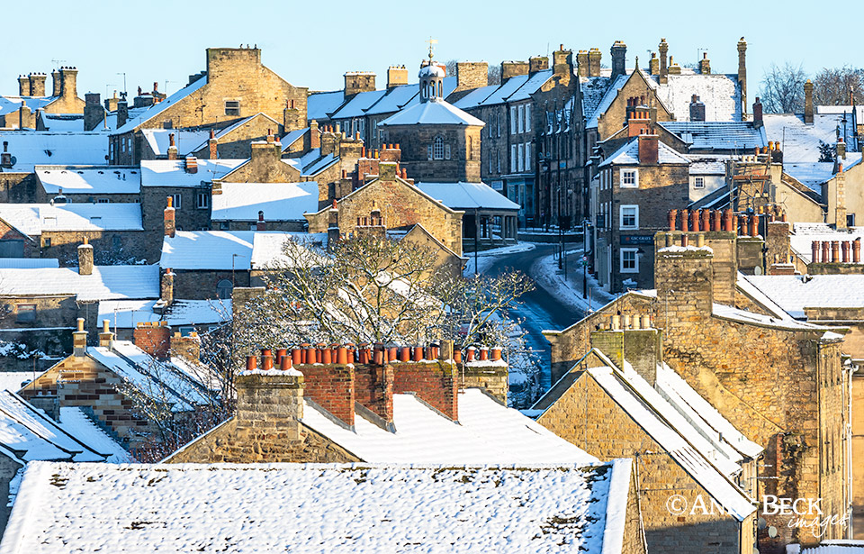 Barnard Castle rooftops