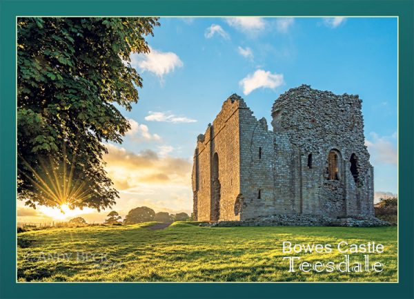 Bowes Castle Postcard