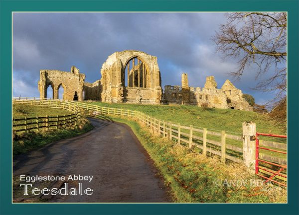 Egglestone Abbey Postcard