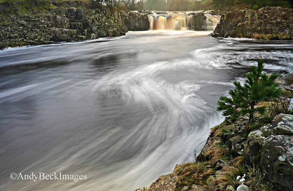 Low Force waterfall on the River Tees