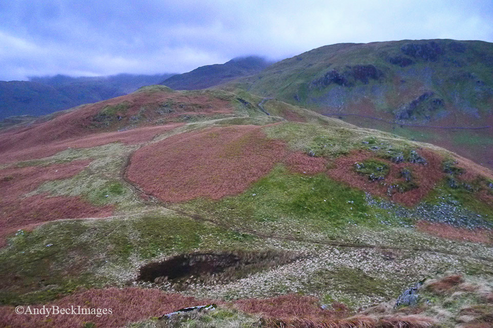 Looking south west from Arnison Crag summit