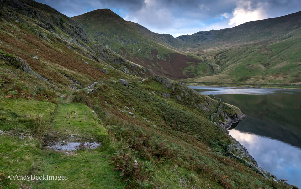 Lingmell End from the Kentmere Reservoir