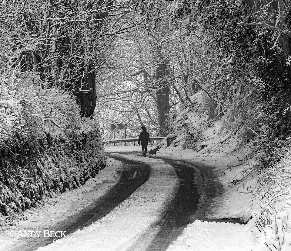 winter walking