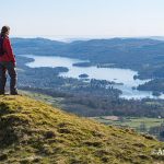 Looking down on Windermere from Sour Howes