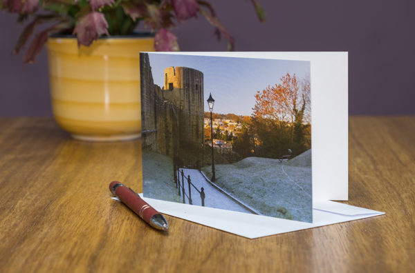 Barnard Castle light greeting card