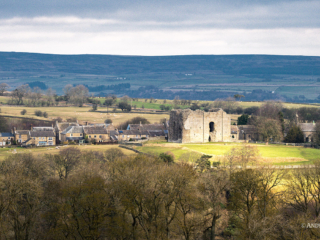 Bowes Castle sunshine Bowes Castle sunshine