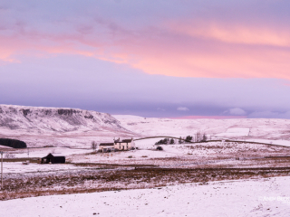 Cronkley Fell under a winter sky Cronkley Fell under a winter sky