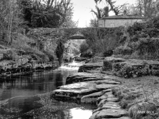 Dairy Bridge and the river Greta Dairy Bridge and the river Greta