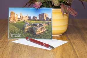 Egglestone Abbey Teesdale postcard