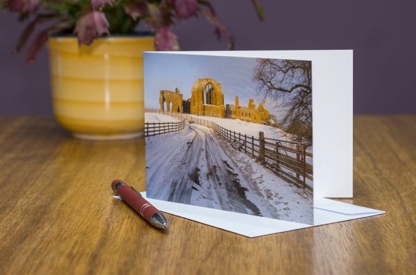 Egglestone Abbey greeting card