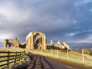 Egglestone Abbey light Egglestone Abbey light