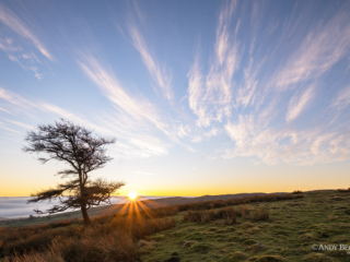 Harter Fell sunset Harter Fell sunset