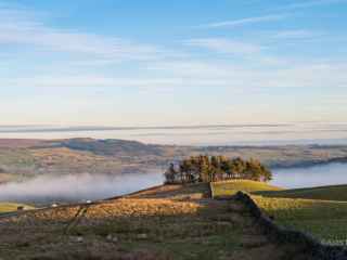 Kirkcarrion and fog Kirkcarrion and fog