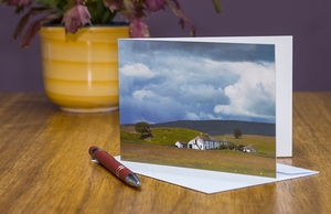 Teesdale farmhouse greeting card