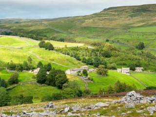 The small hamlet of Eskleth, Arkengarthdale. Yorkshire Dales