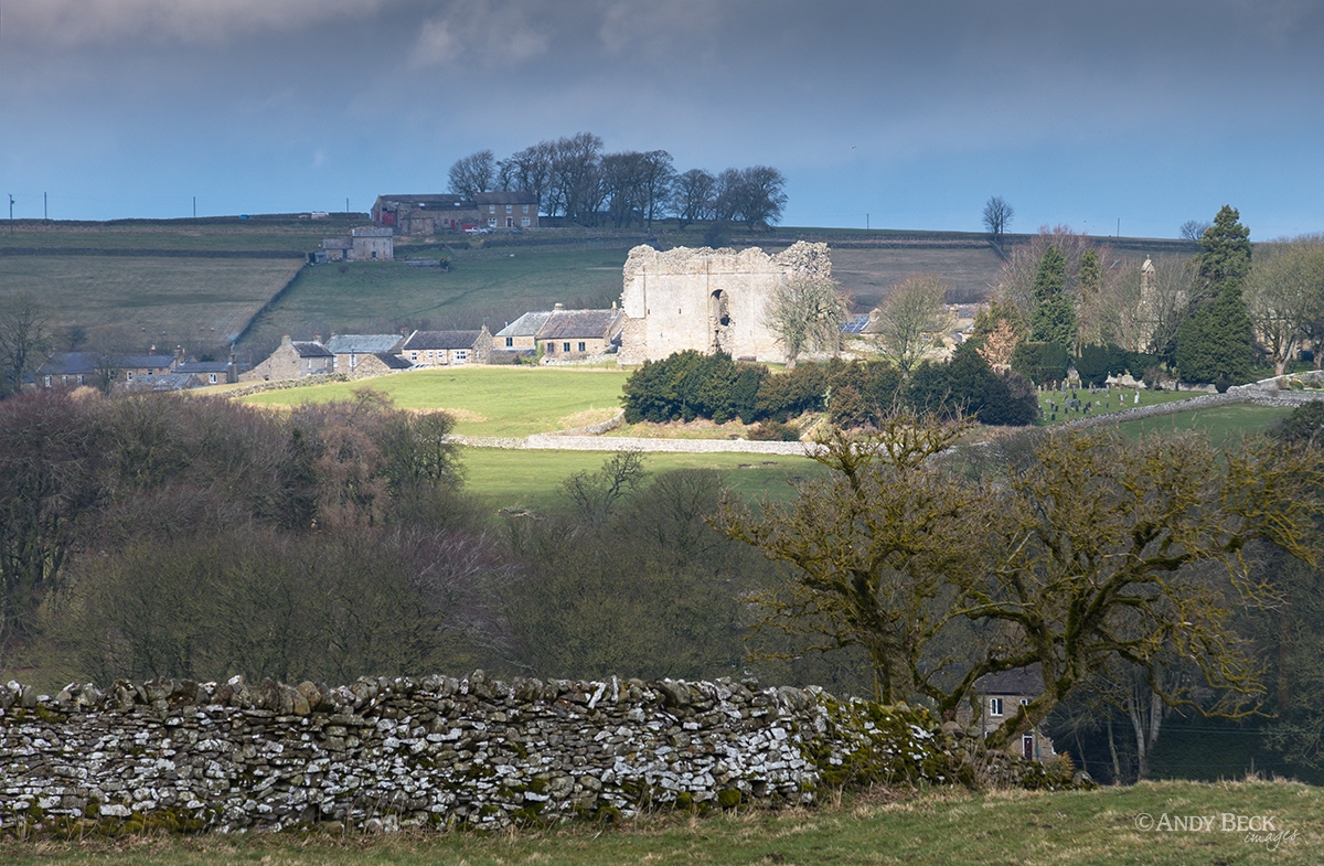 Bowes Castle light. Teesdale County Durham