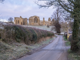 Eggelstone Abbey lane near Barnard Castle, Teesdale,County Durham