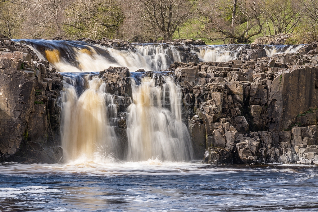 Low Force waterfall, River Tees, Teesdale photograph