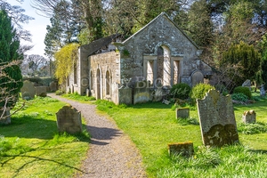 Old Church Eggleston Hall Gardens, Teesdale County Durham