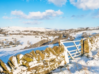 Teesdale from Whistle Crag, County Durham