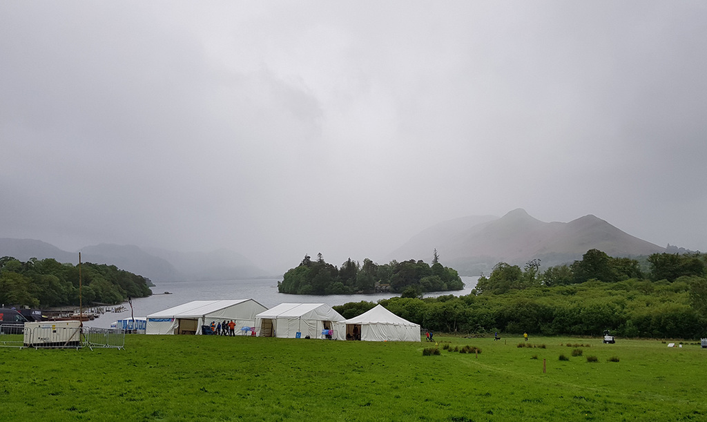 Borrowdale in the rain, Keswick Mountain Festival 2022