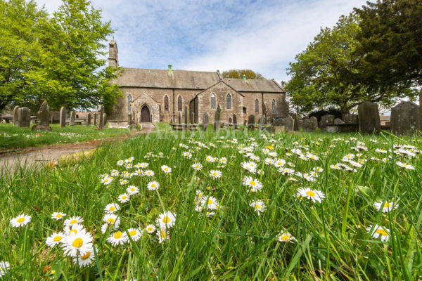 St Giles's church Bowes, County Durham