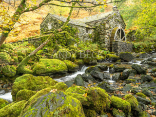 Borrowdale Mill, Old mill near Keswick Lake District