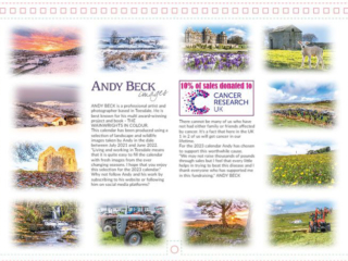 Teesdale calendar 2023 back cover