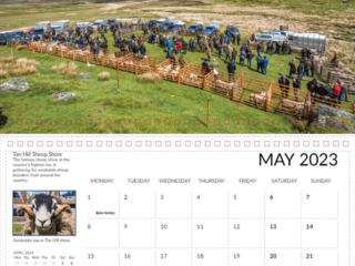 Teesdale Calendar 2023, Andy Beck images calendar 2023