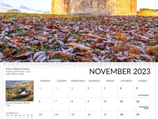 Teesdale calendar 2023, Andy beck Images calendar