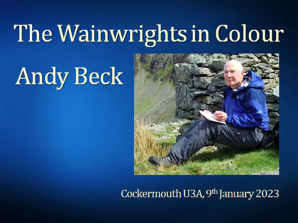 Andy Beck- Public Speaking. Cockermouth U3A2