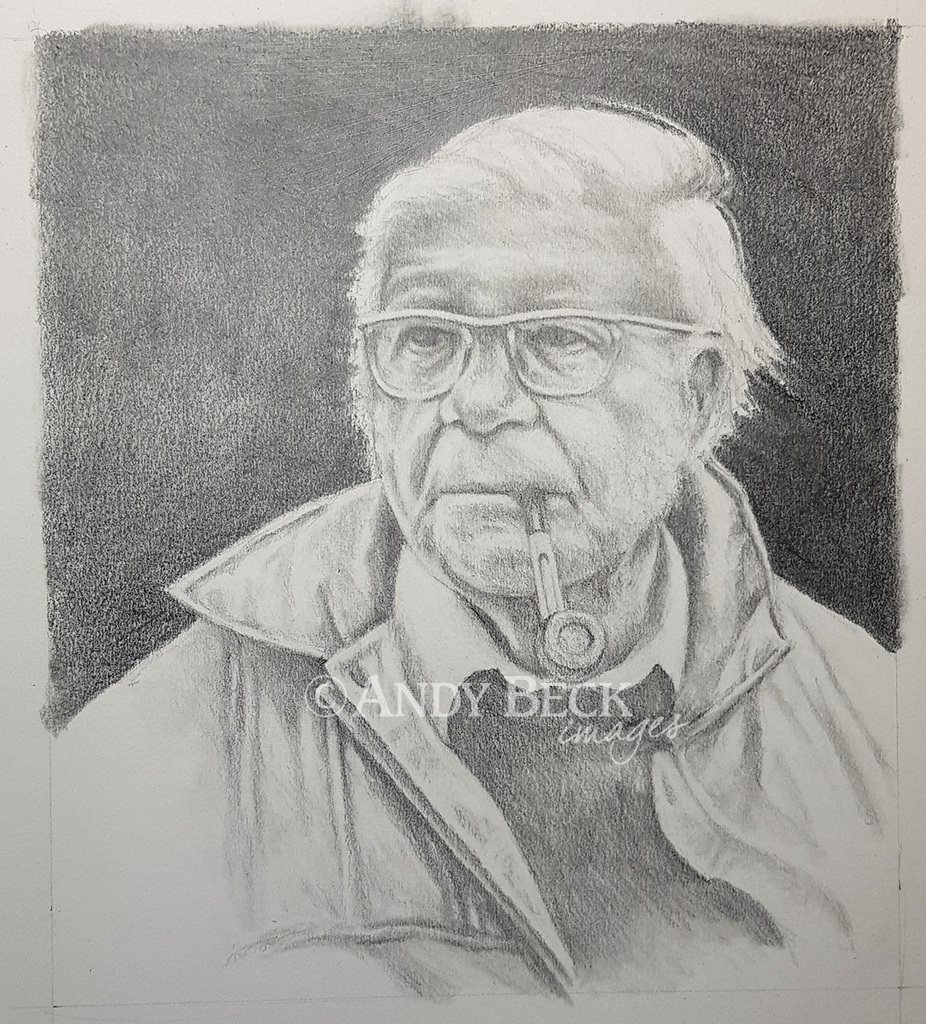 Wainwright portrait blending and background