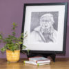 Alfred Wainwright portrait print