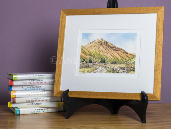 Great Gable print framed by Andy Beck