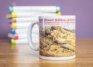High Street mountain mug by Andy Beck