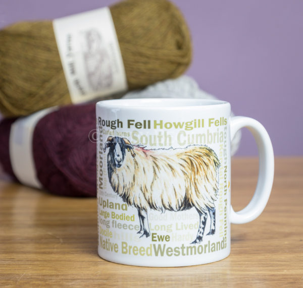 Rough Fell Mug by Andy Beck Images