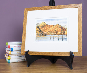 Catbells. Signed open edition print from an original sketch by Andy Beck