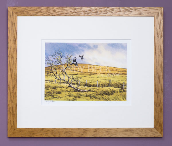 Cold Fell Outlying Fell. Signed open edition print by Andy Beck