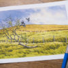 Cold Fell original pen and watercolour sketch by Andy Beck