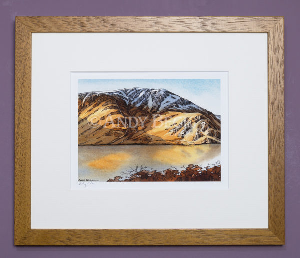Crag Fell. Signed open edition print by Andy Beck