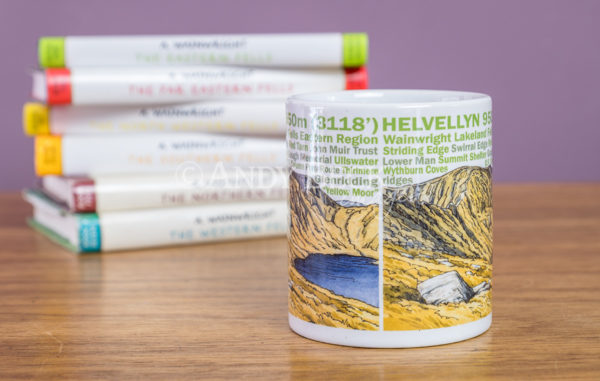Helvellyn mug. Designed by Andy Beck